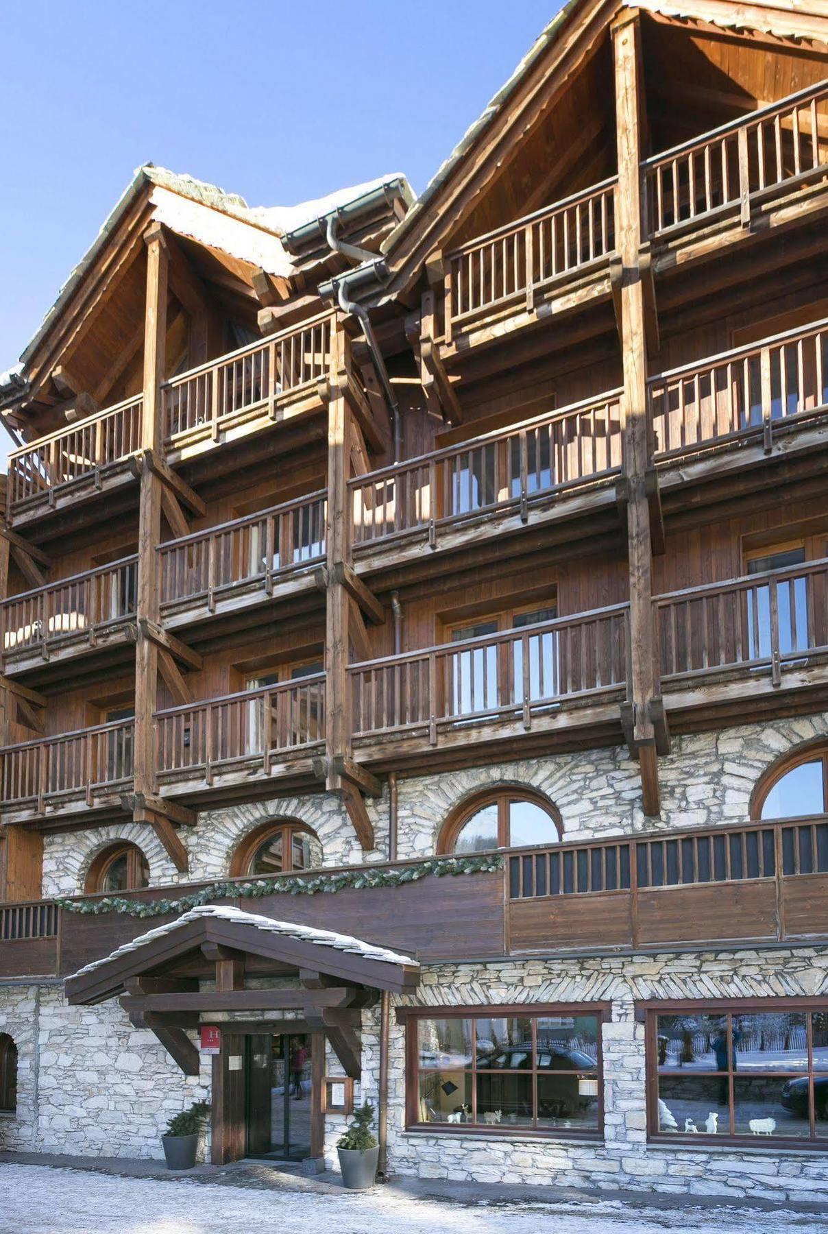 Hotel Kandahar Val-dʼIsère Exterior foto